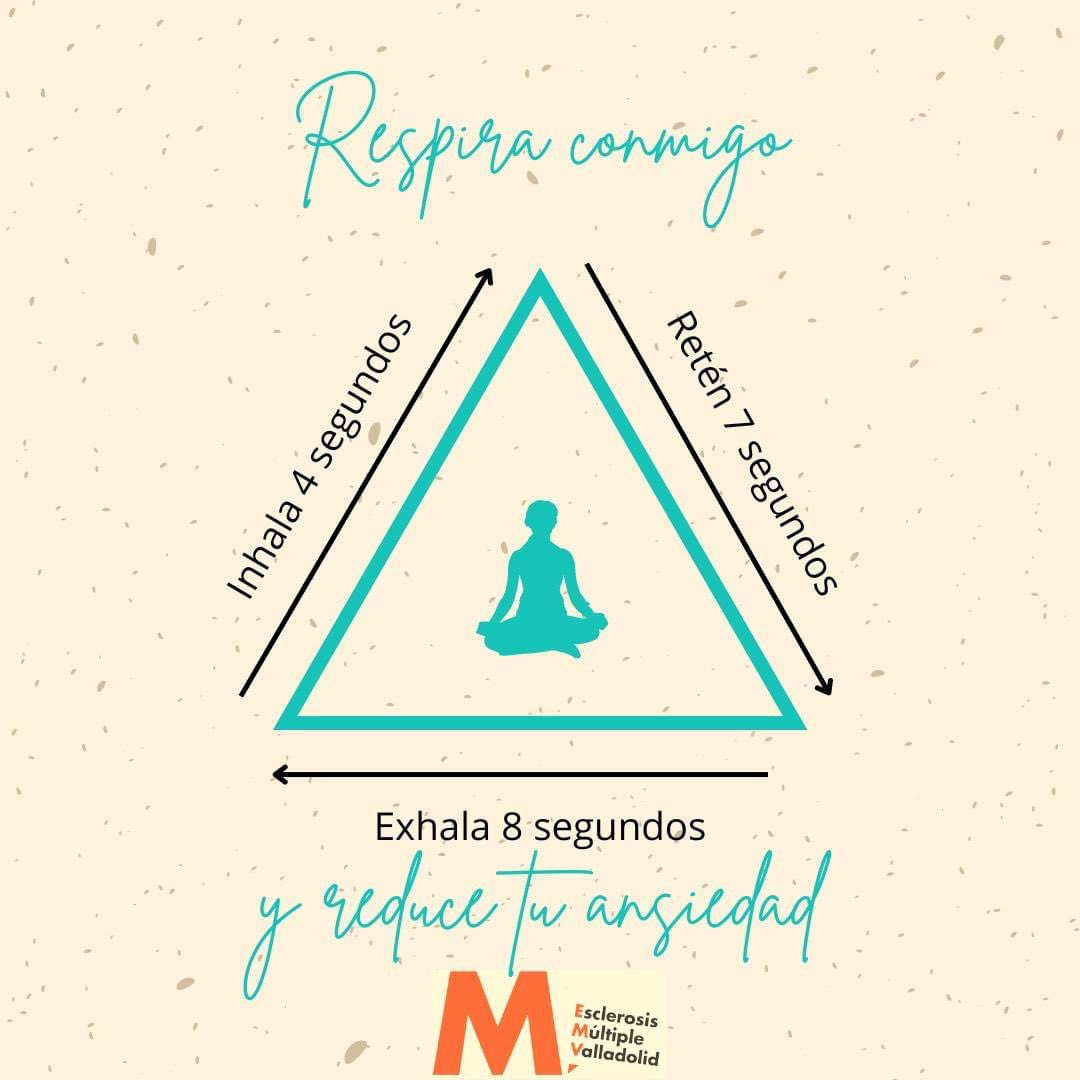 EM_Valladolid's tweet photo. ⏹ Desde el área de Psicología nos recuerdan la importancia de respirar para reducir la ansiedad.
Busca un lugar tranquilo, mano 🫱 en el abdomen y sigue la regla 4️⃣-7️⃣-8️⃣
¿nos tomamos un respiro?
#emvall #relajar #respiraciondifragmática #psicología #juntososmosmasfuertes https://t.co/xYg2hqmm1P
