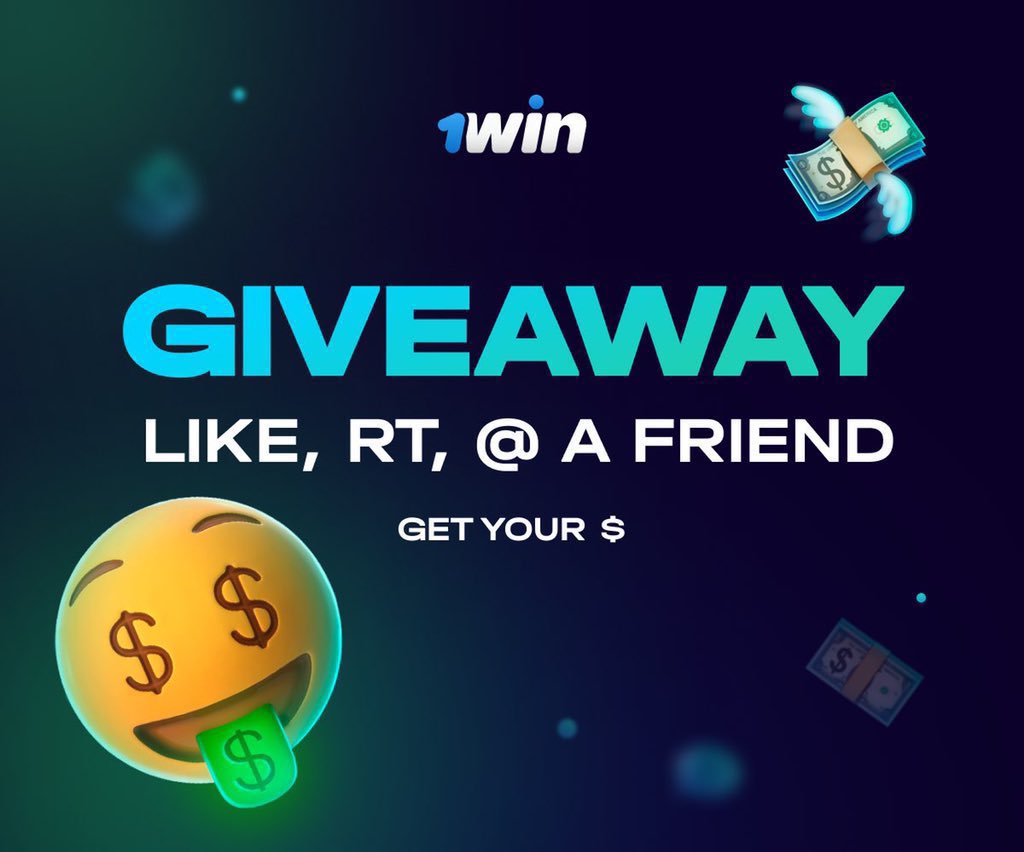 💸 50$ #giveaway  
🚀 Like, RT, Follow ❤️🔁📌
🎁 Tag @ 1 friend in comments 
🏆 Winners will get LIKE n rewarded DM 
👌 No @ public pages | no @ other participants | no @ ur account

To get more chances like❤️our previous posts😎

🔗cutt.ly/Y9LsNsP | #1win | #Giveaways