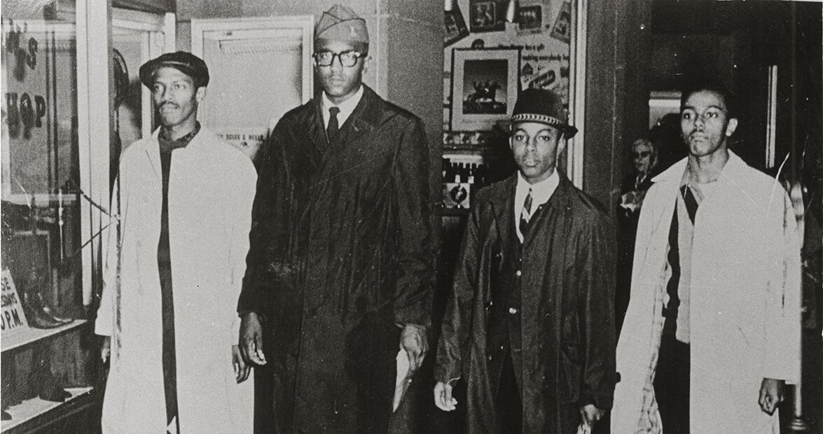On this day in 1960, four courageous Black students from NC A&amp;T sat down at a whites-only lunch counter and asked to be served. In doing so, the Greensboro Four sparked the sit-in movement and changed the United States forever. #BlackHistoryMonth