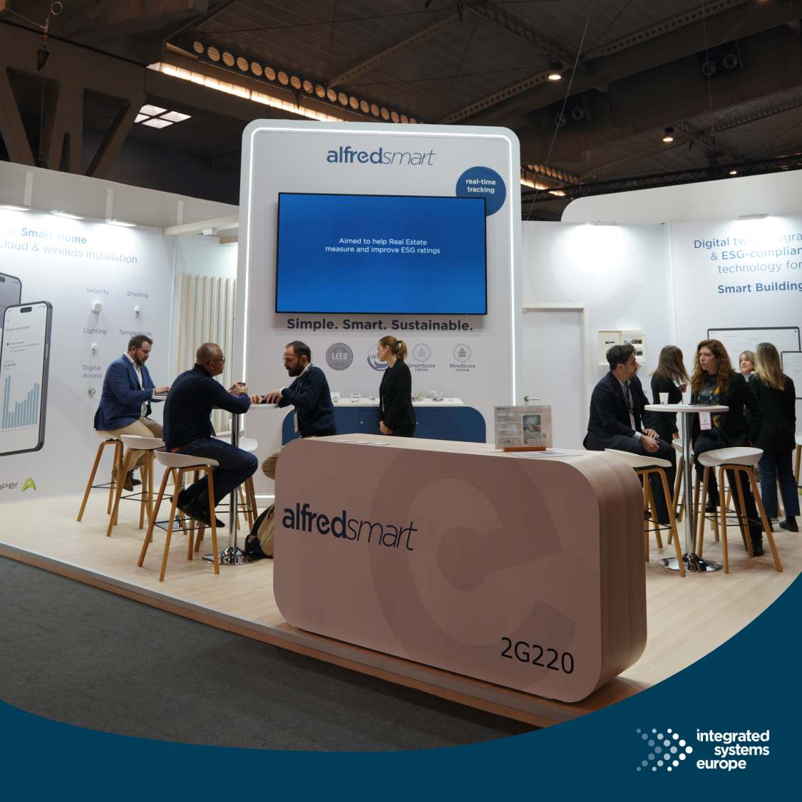 ¿Quieres conocer de primera mano nuestra tecnología para #SmartBuilding y #SmartHome y la monitorización de datos para mejorar #ESG #ratings y certificados de sostenibilidad? Estaremos junto a <a href="/Grupo_AMPER/">Grupo AMPER</a> en <a href="/ISE_Show/">ISE</a> hasta el viernes 3 de febrero. ¡Ven a vernos a #ISE2023!