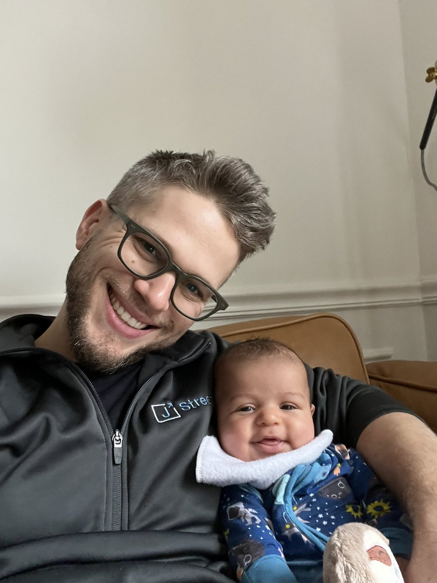 bshnide's tweet photo. Not a lotta tweeting/socials in recent months cuz this guy is more important. Grateful to be back on leave for next couple months. Here’s to more dad adventures and to bosses who ‘get it’ (thx @SteveDescano.) And obviously @SherikaJoy_ is already the GOAT of the mom universe. https://t.co/v4pWqKJrtA