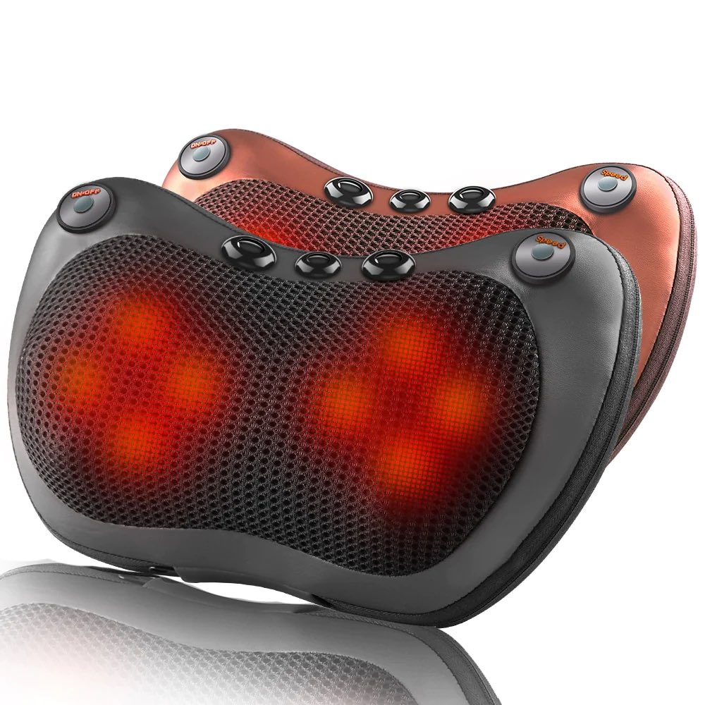 StoreSmarty's tweet photo. Deep-Kneading Massage Nodes help relax and relieve muscle tightness with heating function,heat it is come from the lamp itself keep same heat as Human body temperature to no burn your skin. #massageequipment #wellness #stress #painrelief #bodycare #spa https://t.co/C25vY8lNwL