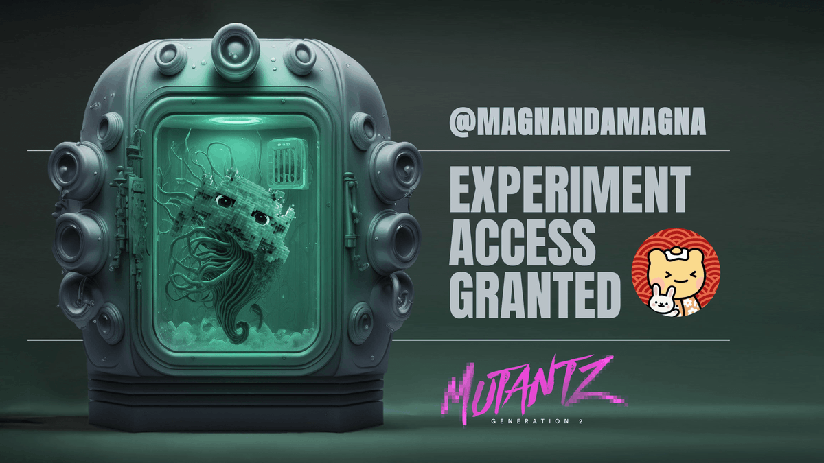 Welcome to the experiment @magnandamagna
