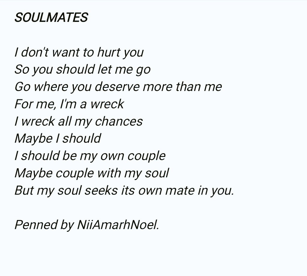 NiiAmarhNoel's tweet photo. Another #WriteUpWednesday and being a month of love, let's enjoy something lovely. I wish you all find your #Soulmates this month.... https://t.co/NcNLYANtN3