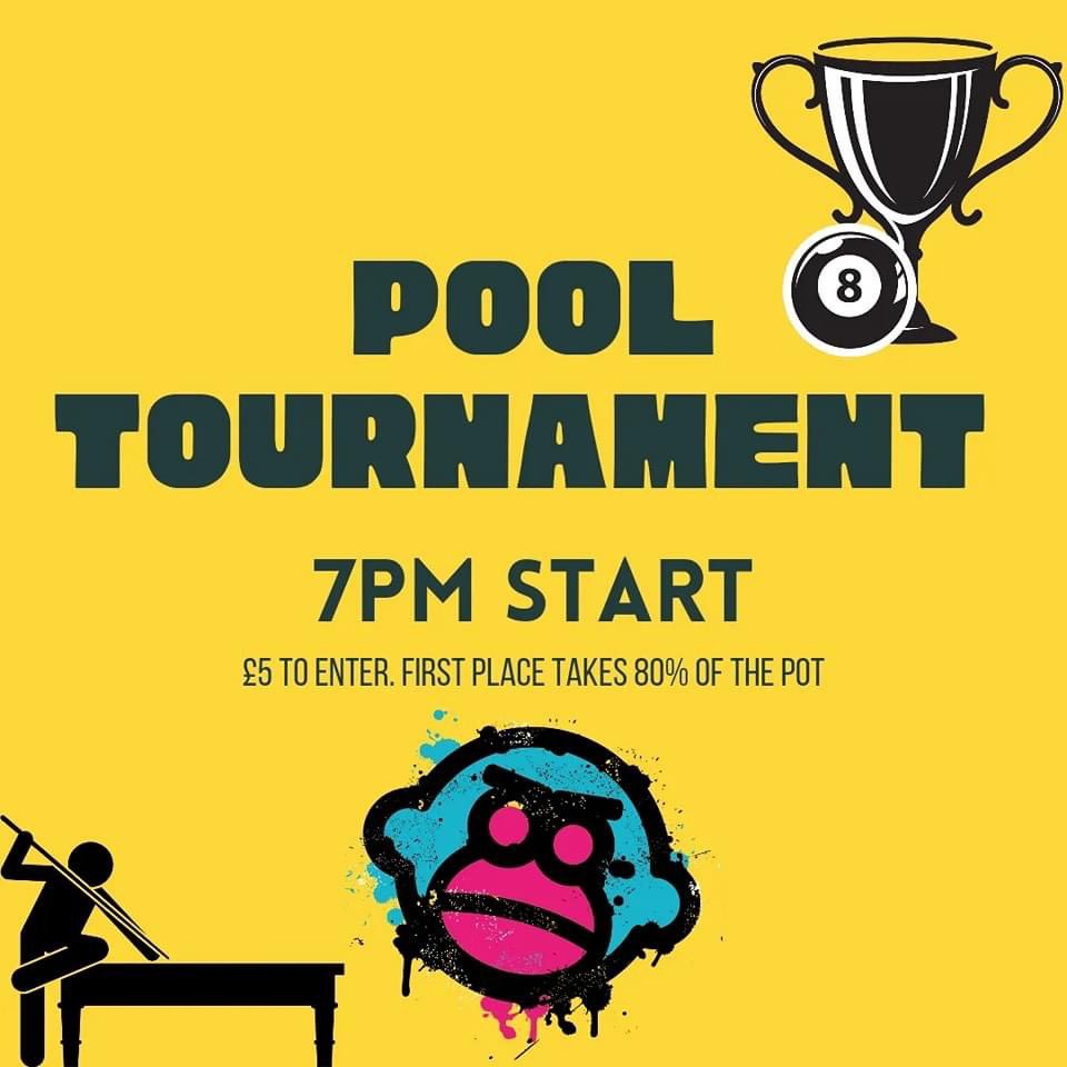 NMonkeybar's tweet photo. Tonight's the night for our monthly pool comp 🎱💪🏼

Come and show us what you got. No need to be a shark🦈👀, no need to bring your own cue, just turn up &amp; put your name down at the bar 🍻 https://t.co/E866MkI8fj