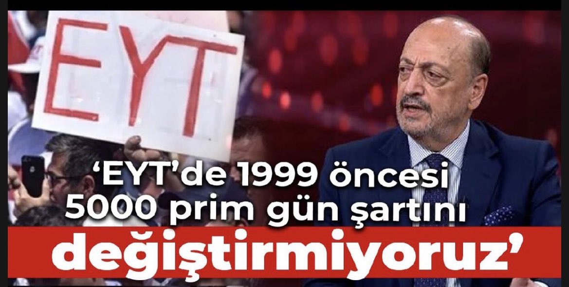 erhanangun's tweet photo. Tv’de 5000 günü söyledikten sonra prim günü eksik olanlar kredi çekip cumartesi bile mesai yapan sgk’larda gününü tamamladı. Neden uyarmadınız ve yeni mağduriyet yarattınız @vedatbilgn bu konuda sizin dediğinize güvenilmeyecekte kime güvenilecek.  #Eyt #KademeliPrimeHayır https://t.co/llnV9MpHix
