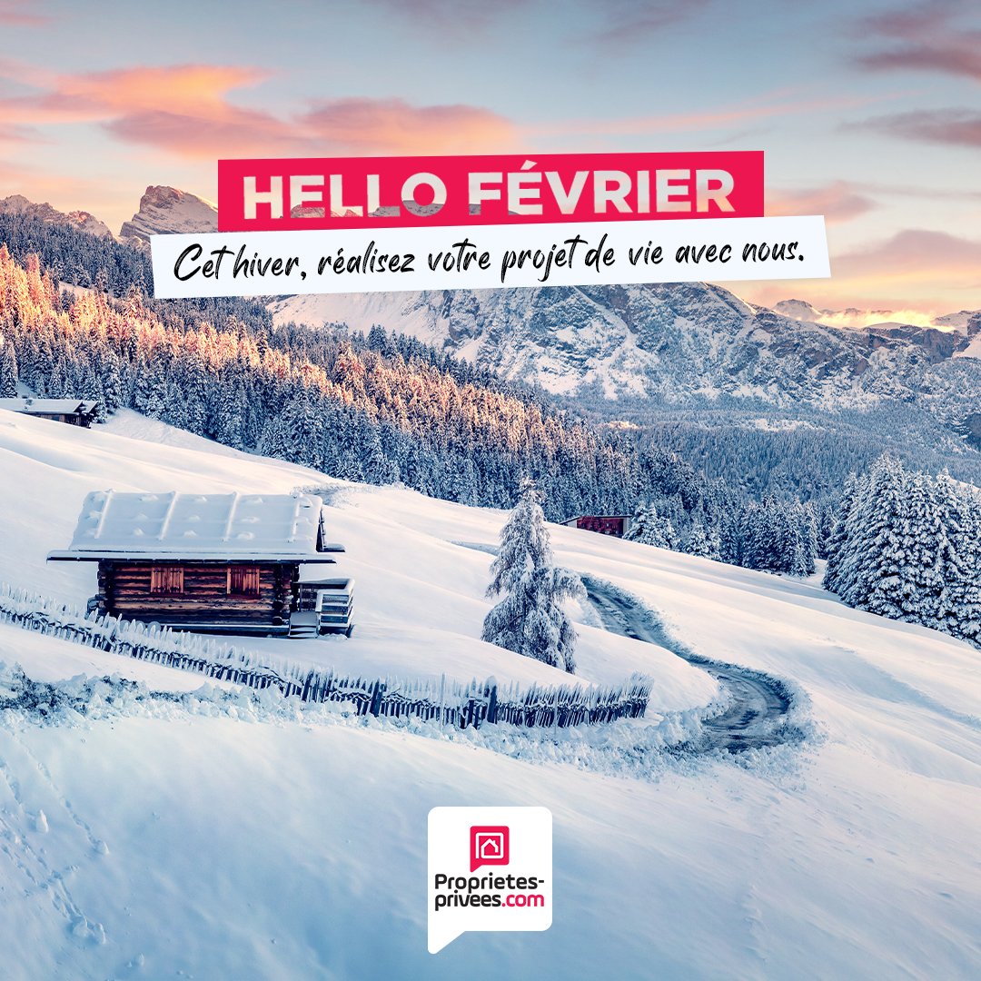 [Février]
Le temps de réaliser les projets que vous avez planifiés ! Pour votre projet de vie, tout commence avec Proprietes-privees.com ! Commencez par réaliser une estimation de votre bien  paradissimmo.com contacter un.e de nos conseiller.e.s proprietes-privees.com/negociateur.