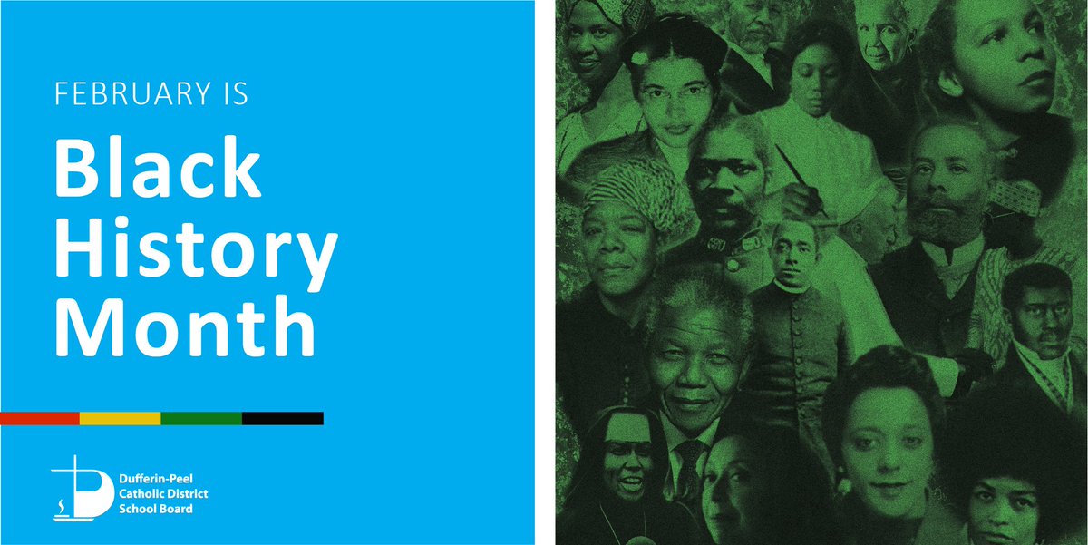 Today marks the beginning of #BlackHistoryMonth.
 
As a Catholic community, we are called to live in solidarity with one another. Black history is important learning that we must all engage in.
 
Share how you’re honouring and participating in Black History Month with #DPCDSB_BHM