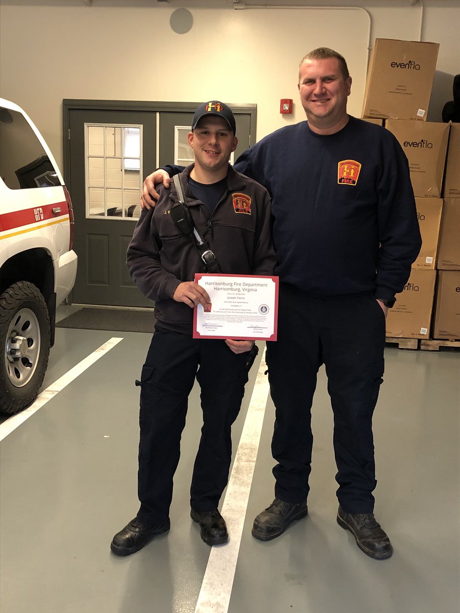 Tobia698's tweet image. CONGRATULATIONS to @HFDVA FFII Joe Fierro, #Engine2, C shift, on his promotion! FF Fierro was in Recruit Class #1 and recently became a released engine D/O. Joe is constantly striving to improve himself and is a proud member of our Dept!
