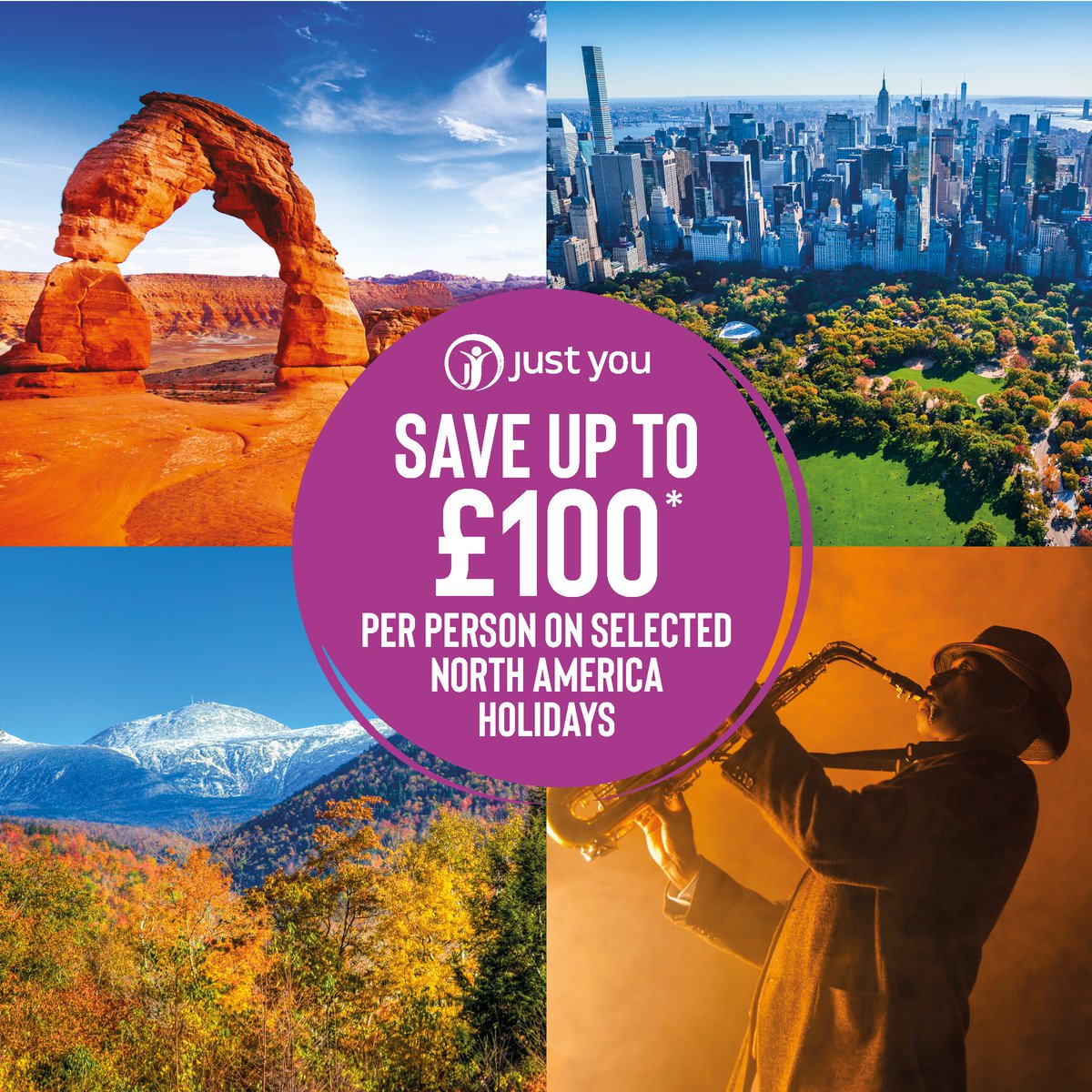 🌎ITS USA &amp; CANADA MONTH🌎
💰Your customers can SAVE UP TO £100 PP on most of our best selling tours over the pond! 
🔦PLUS every Thursday we will be promoting a 'SPOTLIGHT HOLIDAY'
🤑AGENT INCENTIVE: Don't forget you earn £25 Love2Shop voucher on EVERY BOOKING MADE IN FEBRUARY!