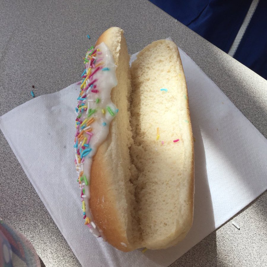 Only in Britain is it acceptable to put icing on a hot dog bun and call it a cake.