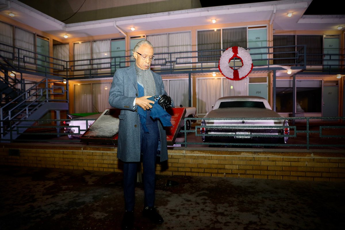 TheRevAl's tweet photo. As we kick off Black History Month and I prepare to eulogize Tyre Nichols later today, I wanted to come by the Lorraine Hotel where Dr. King was viciously killed to reflect. There must be greater value of Black lives in this country. https://t.co/aR4j02HEh5