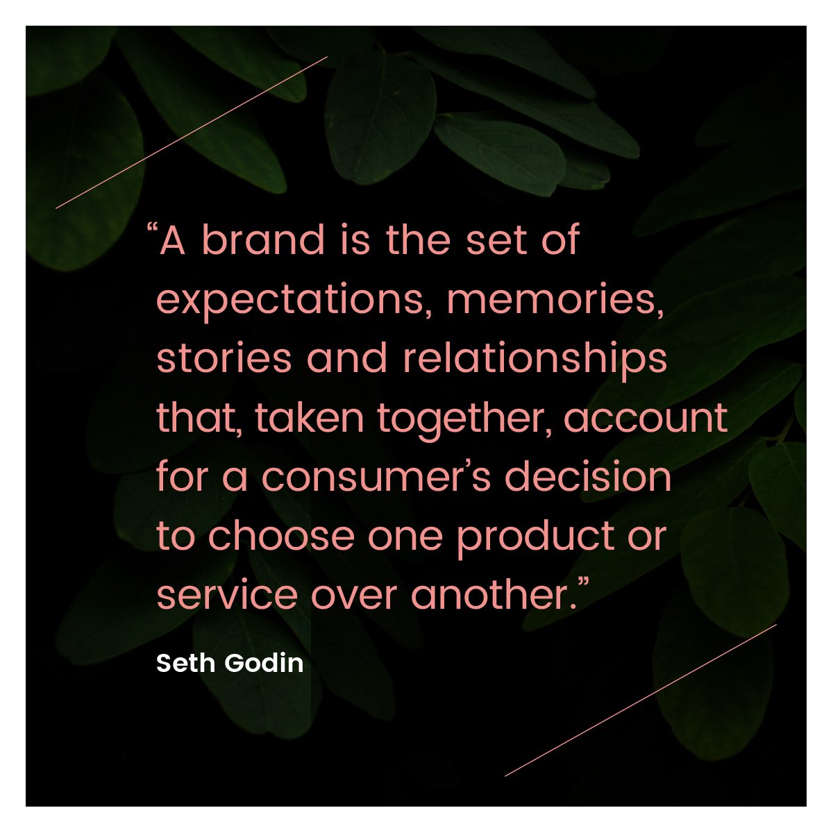 MarshallLightStudio (@marshall_light) on Twitter photo #Branding is so much more than a pretty #logo and a yummy colour palette. It’s perfectly summarised here by <a href="/SethGodinBlog/">Seth Godin's Blog</a> #Branding is so much more than a pretty #logo and a yummy colour palette. It’s perfectly summarised here by <a href="/SethGodinBlog/">Seth Godin's Blog</a>