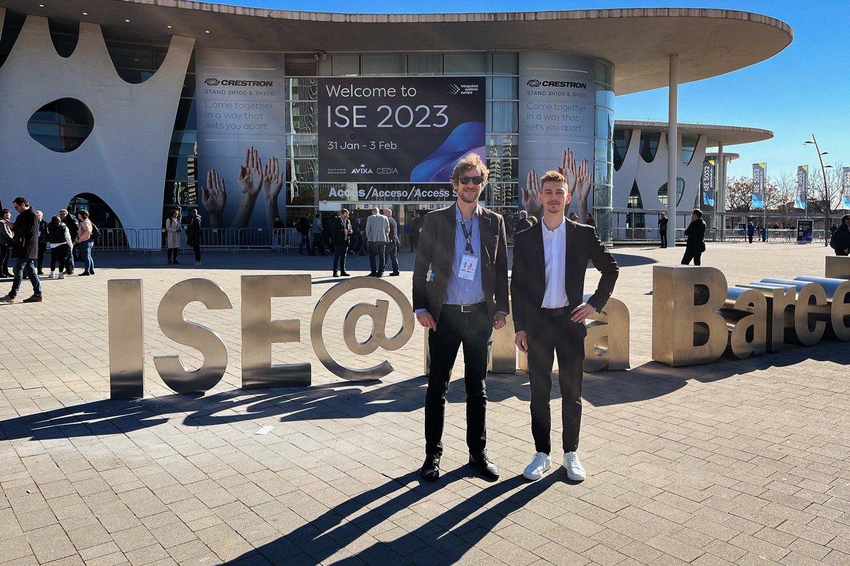 1Home_official's tweet image. ¡Hola desde @Fira_Barcelona ! 👋 

It's great to be at @ISE_Show again!

#ISE2023 #1Home