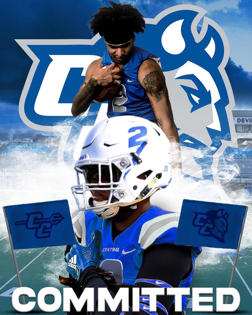 Blessed to be where I am, I could go on about the adversity I had to face to get to where I am and so on but the mission ain’t over, far from over. Just the beginning.  110% COMMITTED. Thank you <a href="/CoachLecht/">Adam Lechtenberg</a> <a href="/CoachJTroy/">Coach Troy</a> <a href="/Abbott_Burrell/">Abbott Burrell</a> <a href="/CCSUfootball/">CCSU FOOTBALL</a> #realtakeover