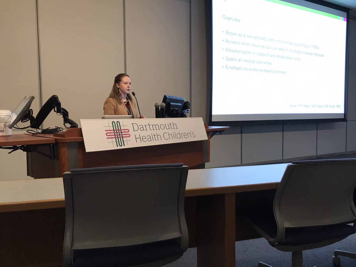 Dartmouth Pediatrics Department (@dartmouthpeds) on Twitter photo Pediatric psychologist Dr. Ellen Sejkora explains the value of pediatric psychology in all @chadkids clinics <a href="/DHMCandClinics/">Dartmouth Hitchcock Medical Center and Clinics</a> #pediatricgrandrounds Pediatric psychologist Dr. Ellen Sejkora explains the value of pediatric psychology in all @chadkids clinics <a href="/DHMCandClinics/">Dartmouth Hitchcock Medical Center and Clinics</a> #pediatricgrandrounds