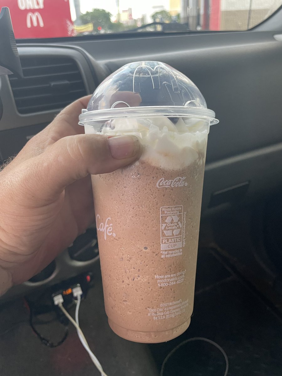 Mr_RobTanner's tweet photo. @McDonalds this goes on all the time, today was the worse. The last three visits, Frappes not filled and today no ham/Canadian bacon in my egg McMuffin. Usually I’m waiting 5-10 minutes and get to bring home cold food on top of it. I grab food for my wife and myself everyday. https://t.co/3qSxMoZepR