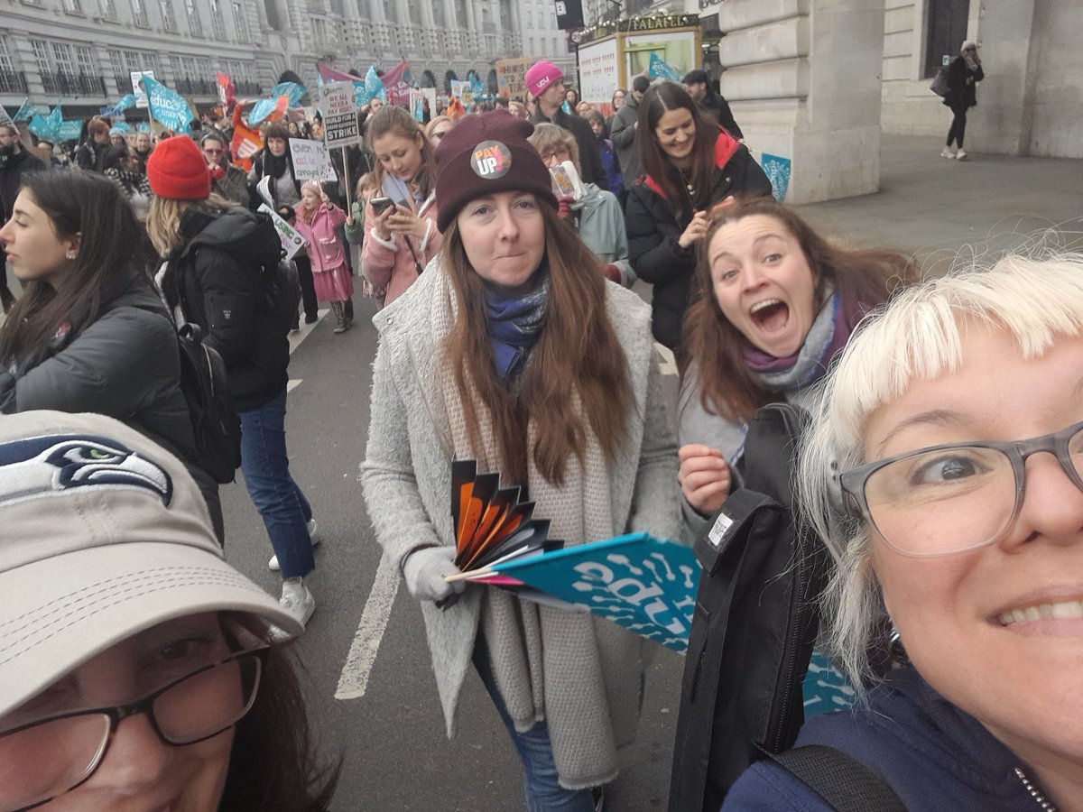 Enfield NEU marching for fair pay #saveourschools