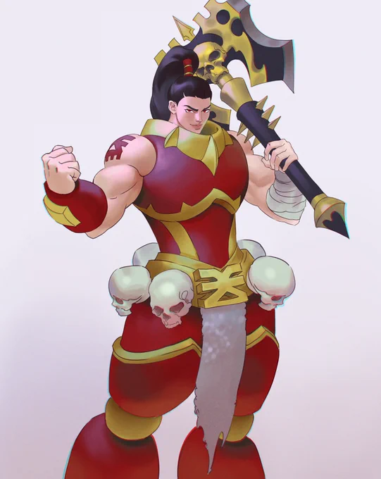Strong and muscular Kothrondi 