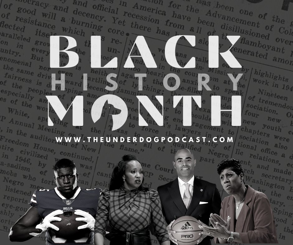 UnderdogPod's tweet photo. February is Black History Month! ✊🏿
Let's promote and celebrate diversity and foremost let's bring awareness to the idea that we are all diverse and we all have something to contribute.

#blackhistorymonth #freedom #equality #underdogs https://t.co/QZxGBuaqum