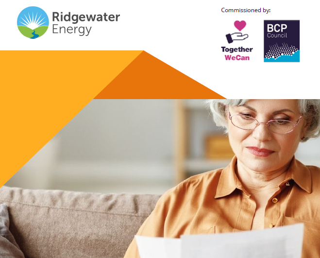In partnership with BCP Council, Ridgewater Energy have produced a helpful booklet to help you save money by providing the tool and understanding to control your heating and energy use at home. 

Find a copy of the booklet online here: bcpcouncil.gov.uk/Communities/Co…