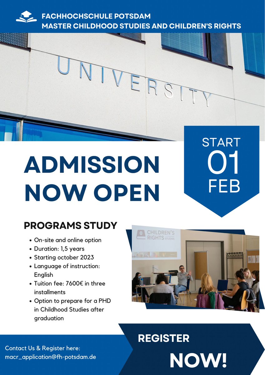 ChildhoodMa's tweet photo. If you have any questions please contact us on instagram/twitter OR visit our website or write us directly: macr_application@fh-potsdam.de https://t.co/VnuectOXvW