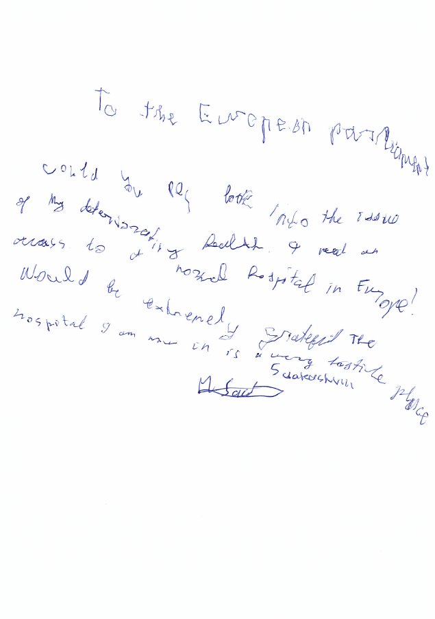 AnnaFotyga_PL's tweet image. I have received several letters from @SaakashviliM🇬🇪. The ones that have just arrived are truly terrifying. I thank all political groups for the decision to hold an urgent debate tomorrow on his situation. Mikheil Saakashvili urgently needs treatment abroad. #FreeSaakashviliNow