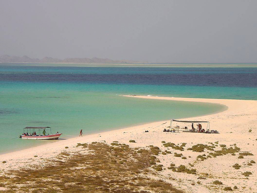 Tourists camping on a virgin island in Dahlak archipelago #Eritrea Via Tourism Eritrea