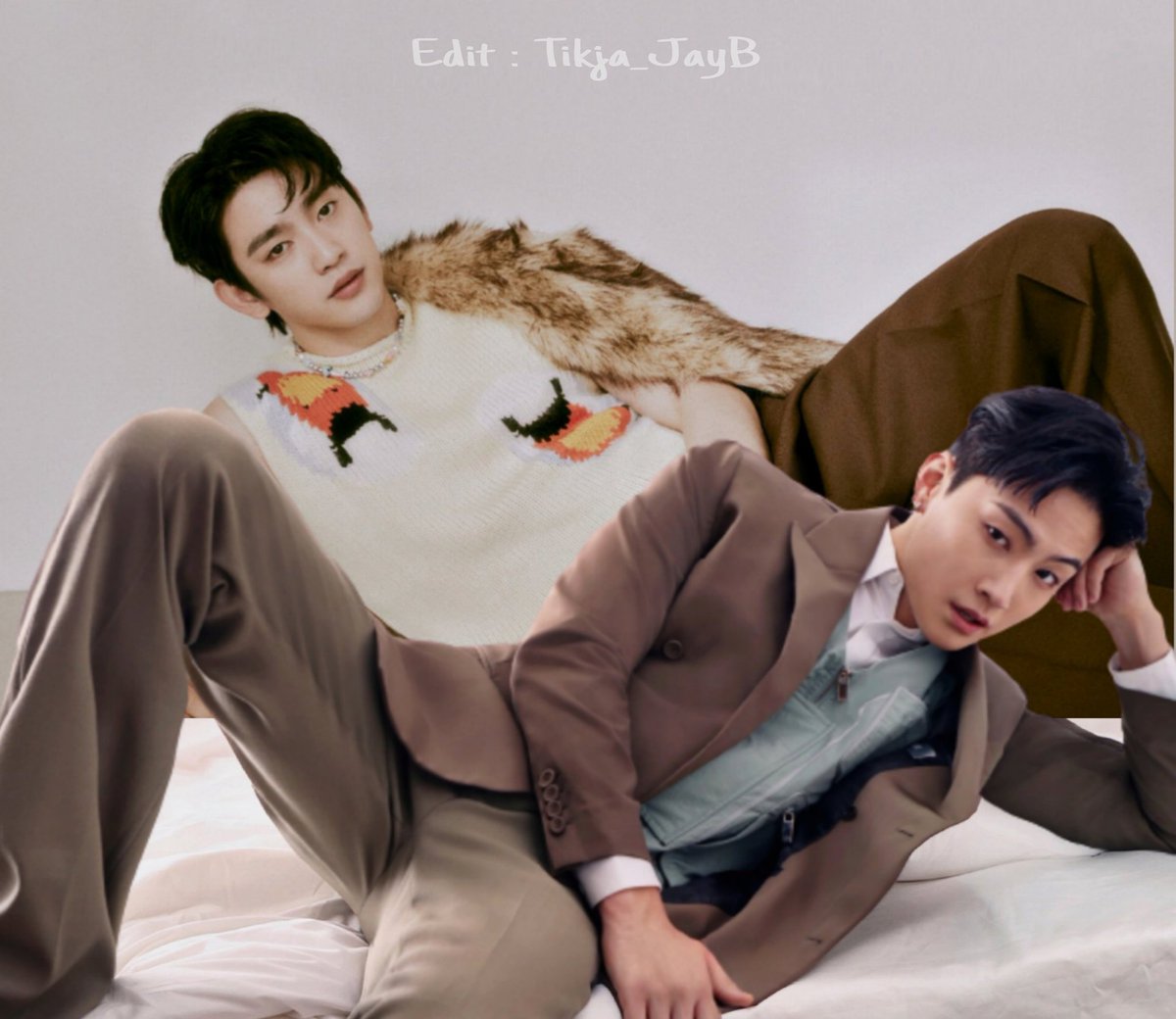 Tikja_JayB's tweet photo. โมเม้นท์ที่สร้างได้ อิอิ 🐱🐯
ภาพตัดต่อ #Edit_Tikja
#ปมนยอง 💚🌴🍑

#BNyoung #JAYB #Jinyoung https://t.co/QjlFbaEa1A
