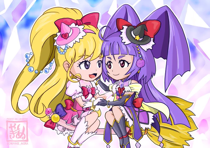 #プリキュア20周年おめでとうございます。過去絵で恐縮だけど投下するのですよ。 