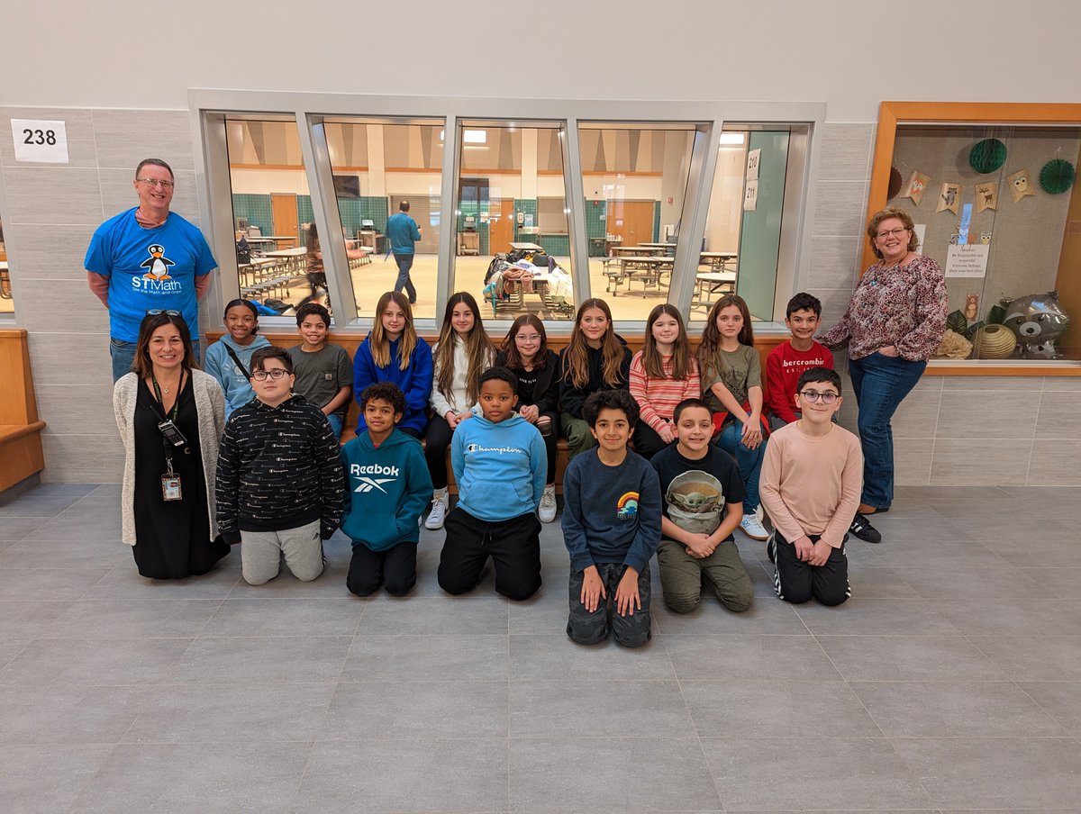 Congratulations to Mr. Murray's class being our first class (EVER!!) to reach 80% on their classroom progress tracker! Woohoo! Keep up the great work ! <a href="/MrsHannahBrewer/">Hannah Brewer</a> <a href="/n_reed3/">Nikki</a>  #STMathMA