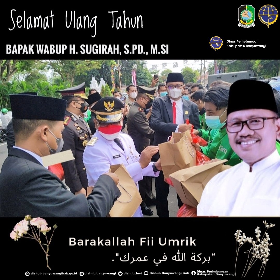 Sehat sukses amanah Pakde <a href="/sugirah_bwi/">Pakde Sugirah</a> untuk Banyuwangi yang sudah baik menjadi lebih baik 🙏