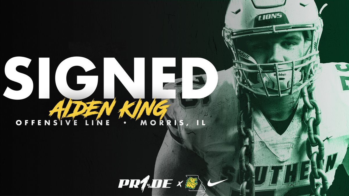 MOSOFootball's tweet photo. A guy that likes to move people and takes pride in his position.

Welcome to the Pride, Aiden King!

#FAATE x #NSD23 https://t.co/mlsqDPflBd