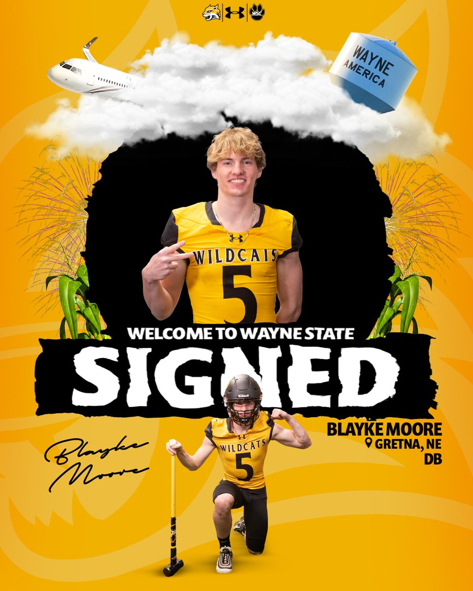 Big Time playmaker staying home! 
<a href="/BlaykeMoore5/">Blayke Moore</a> 
🅿️ : DB
📌 : Gretna, NE
🐯 WELCOME TO THE FAMILY 🐯

#NSD23 x #WILDRI23