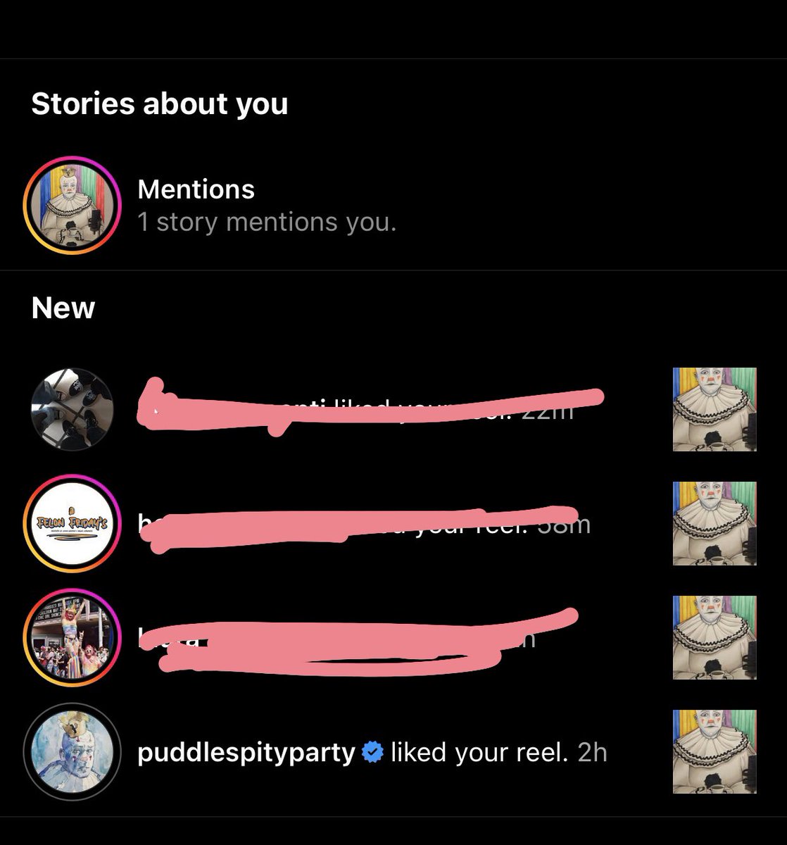 staticsaintst's tweet photo. Felt inspired to do a fan-art piece of Puddles, and HE LIKED AND REPOSTED IT 😭🖤 https://t.co/V835FvD253