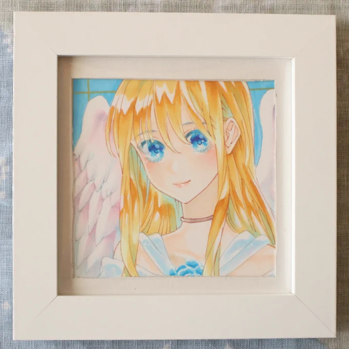 #2月になったのでフォロワーさんに自己紹介しようぜ デジタルとアナログ(コピック)の二刀流 天使が好き、羽根が好き໒꒱⋆* ファンタジーな世界観のイラストが多いです 今月は2月ということでバレンタイン絵を描きたいところ…何か描ければいいなぁという感じです