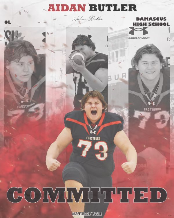 Aidan Butler (@aidanb77) on Twitter photo Blessed and honored to announce my commitment to Frostburg State University!! <a href="/CoachRhodes__/">Eric Rhodes</a> @FSUCoachMiller @Bigbreen51 @DamascusFBcoach Blessed and honored to announce my commitment to Frostburg State University!! <a href="/CoachRhodes__/">Eric Rhodes</a> @FSUCoachMiller @Bigbreen51 @DamascusFBcoach