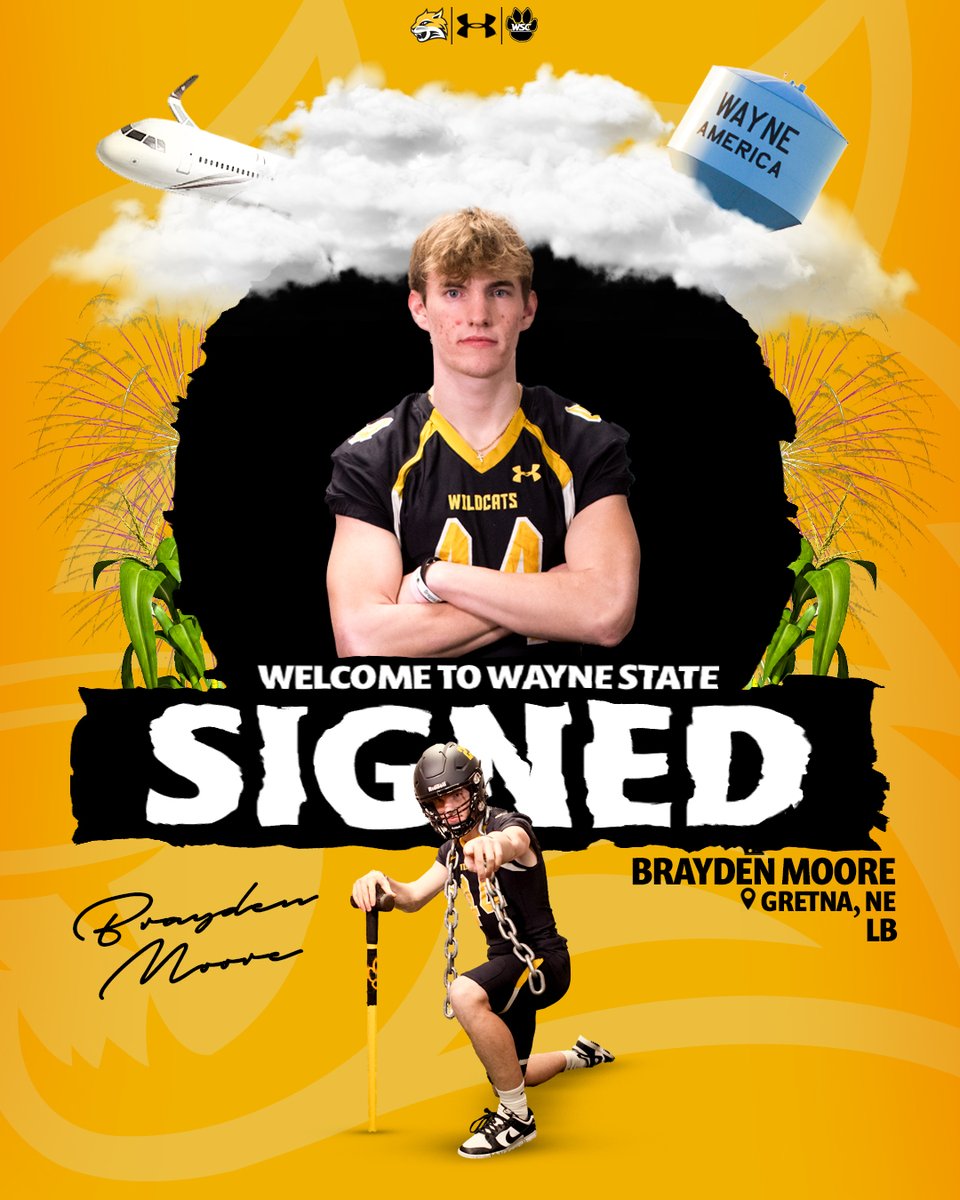 <a href="/BlaykeMoore5/">Blayke Moore</a> A Hard Hitting Playmaker staying home! 
<a href="/44BraydenMoore/">Brayden Moore</a> 
🅿️ : LB
📌 : Gretna, NE
🐯 WELCOME TO THE FAMILY 🐯

#NSD23 x #WILDRI23