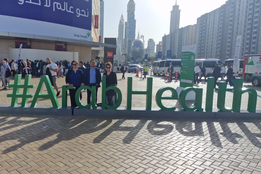 TeraRecon's tweet photo. Our team is having a wonderful time at #ArabHealth2023 connecting with partners, colleagues, customers, and friends! #medicalimaging #advancedvisualization https://t.co/gpLW49OeVx