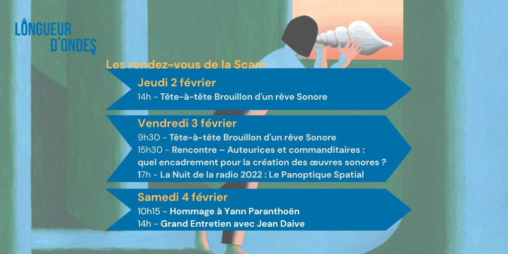 webscam's tweet photo. 📻🎙 Cap sur le Festival @LDOndes pour célébrer la #radio et le #podcast !

Partenaire du Festival, la @webscam vous donne rendez-vous à Brest pour de nouvelles expériences sonores !

👉 https://t.co/pV4vcYVsRm https://t.co/70d7IWM0rE