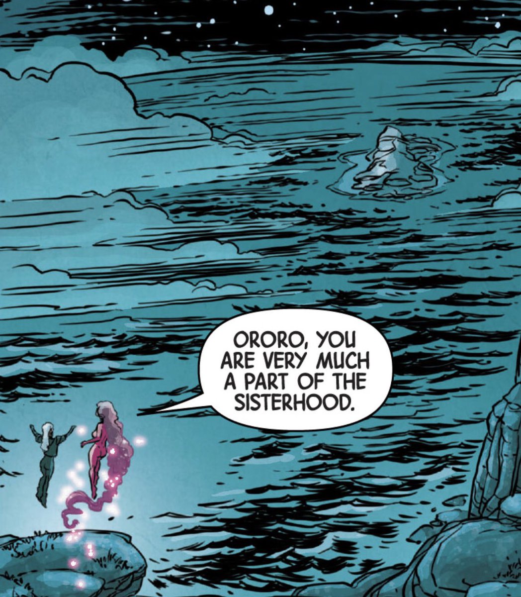 ororoswind's tweet photo. STORM &amp; SCARLET WITCH team up in Scarlet Witch #2 in one of the rare stories exploring Storm’s magical heritage and seeing her tap into her mystical powers. With a deep-cut reference to her family background, this story is a must-read for fans of the Weather Witch⚡️ https://t.co/BrTWyelUIf