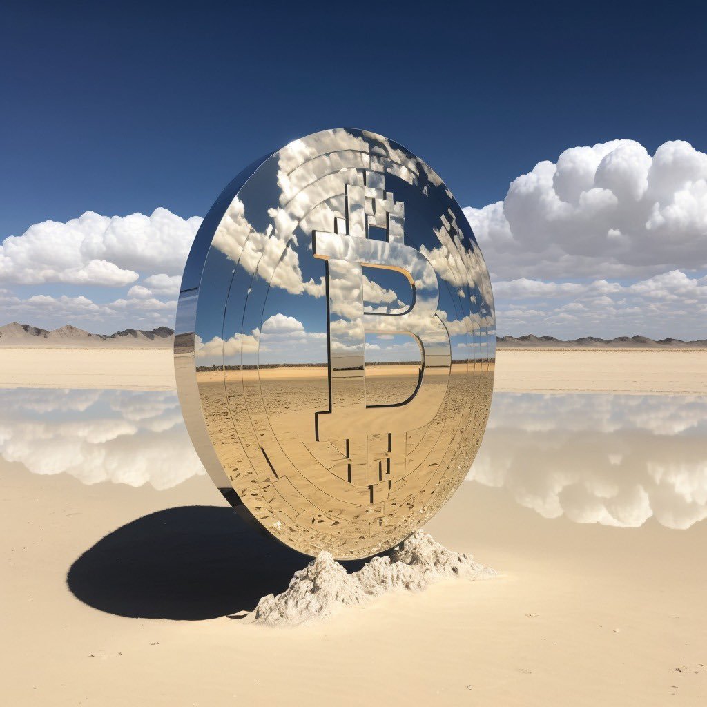 You will find #Bitcoin where Heaven meets Earth.