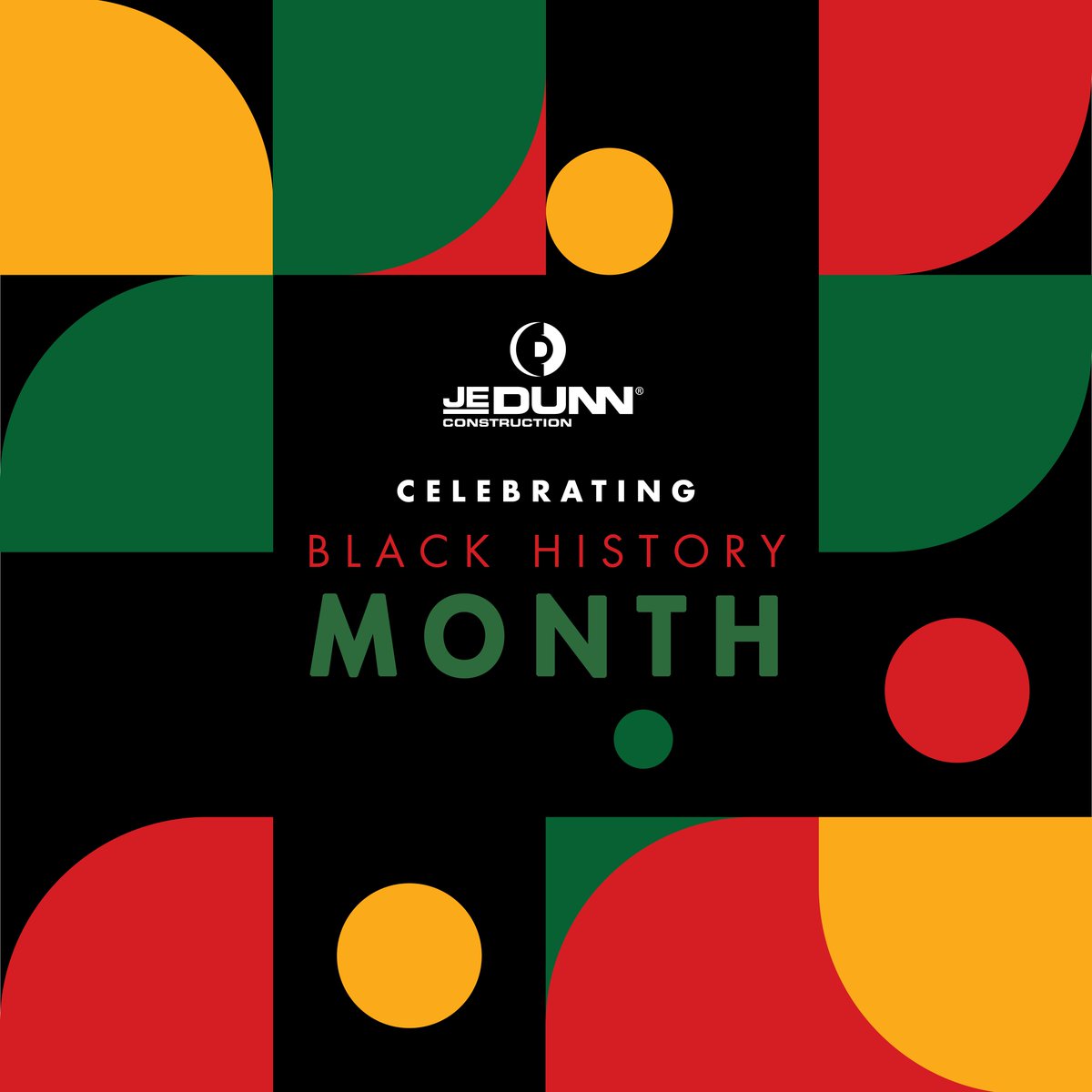 #BlackHistoryMonth is a time to honor those who paved the way for African Americans today. JE Dunn is excited to share our employees' stories, personal insights, and community service to recognize the sacrifices and achievements of black men and women throughout history. #JEDunn