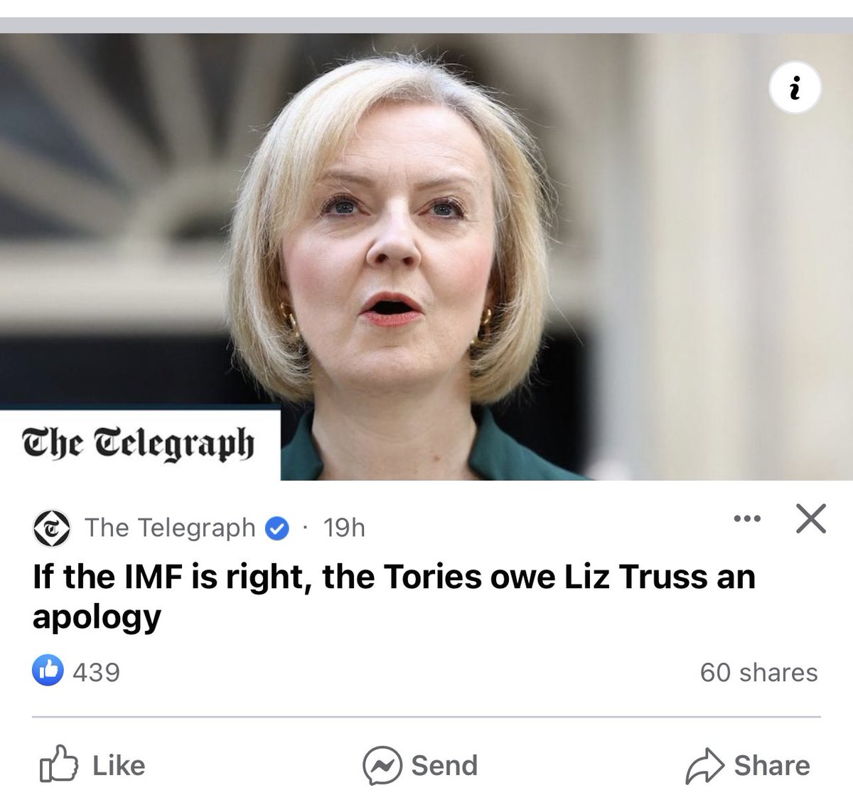 mjugran14's tweet photo. @Telegraph what happened, why you removed it ? @Conservatives @trussliz https://t.co/vAZhwdYi5A