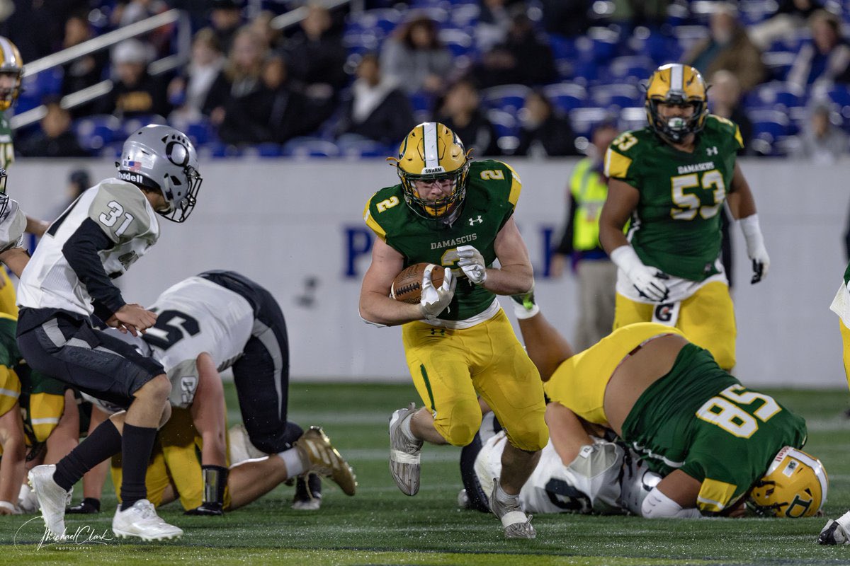 DmassFootball's tweet image. Damascus Football
Signing Day 2023

Congrats to all signees!!

@AidanB77 @FrostburgFBALL 

@Dillon_Dunathan @UAlbanyFootball 

@Noah_Ferguson55 @FrostburgFBALL 

@BrandonF_58 @BloomUFootball 

TBA:
@_Dustin_Hottel @DeJahnHuggins @dominicfhess @tieonetyler @WillTerry__11