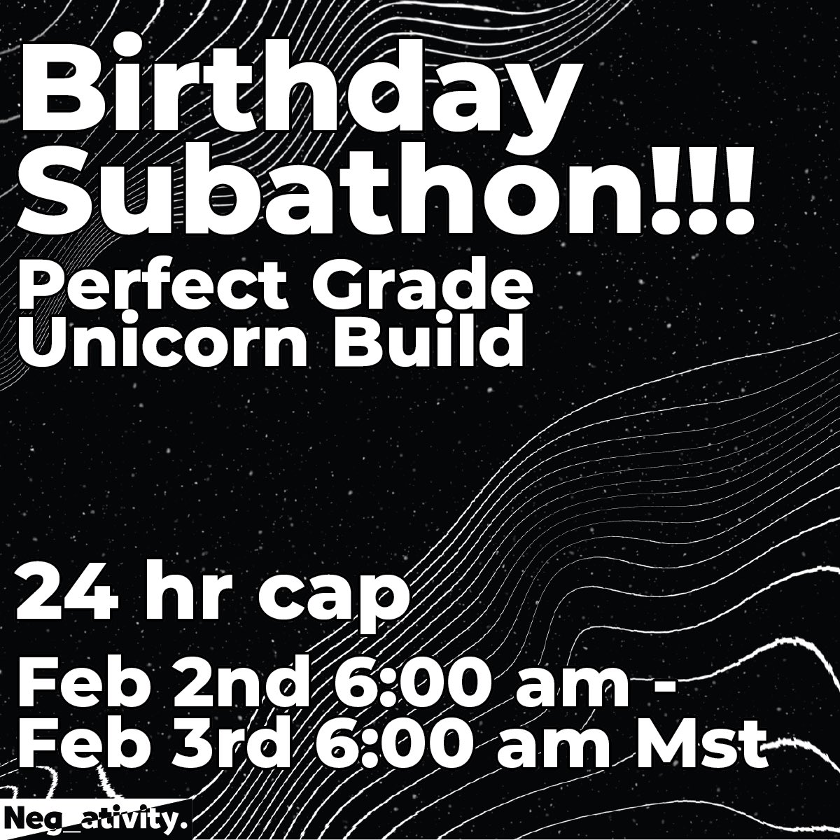 neg_ativity's tweet image. Been a while Twitter! Doing a thing tomorrow my friends ❤️