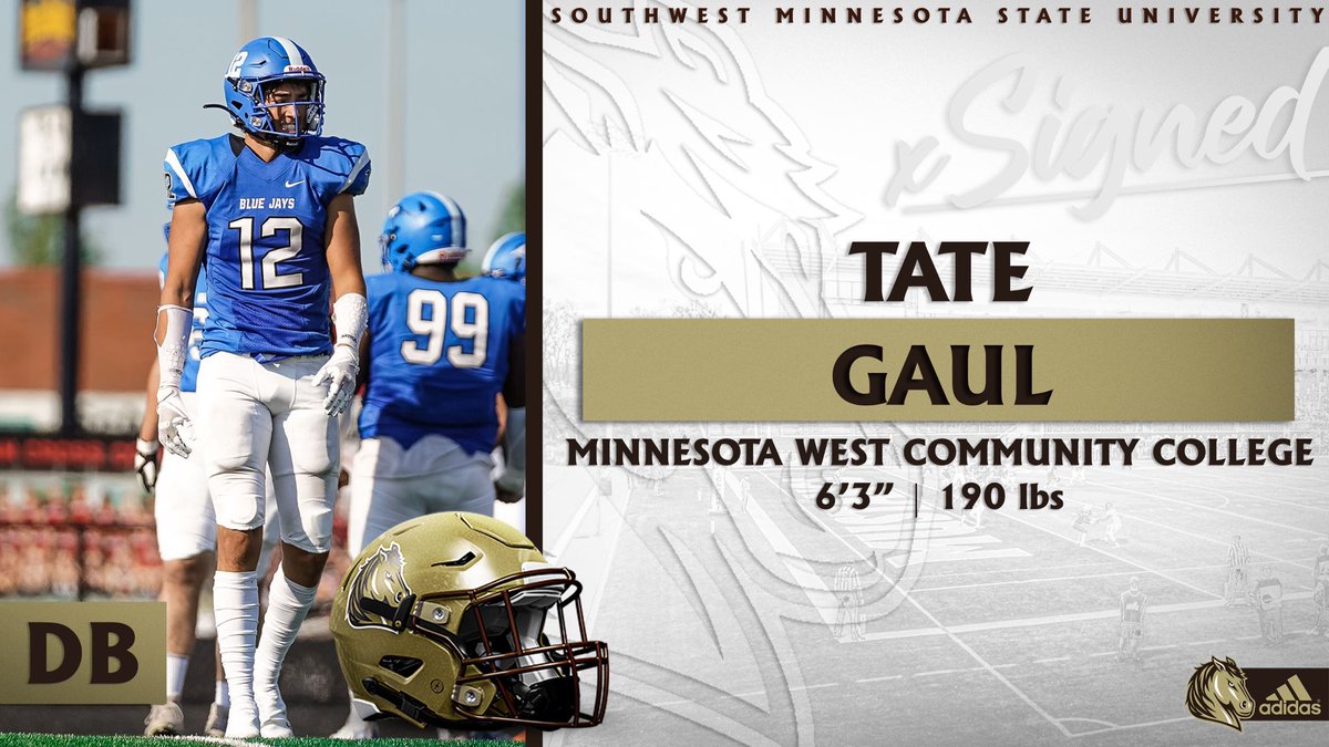 🐴Welcome to the Mustang Family!🐴
Tate Gaul
6’3 - 190lbs - DB
Worthington, MN
.
.
.
Show him some love! <a href="/Tate23040626/">Tate Gaul</a> 
#LetsRide #M4L