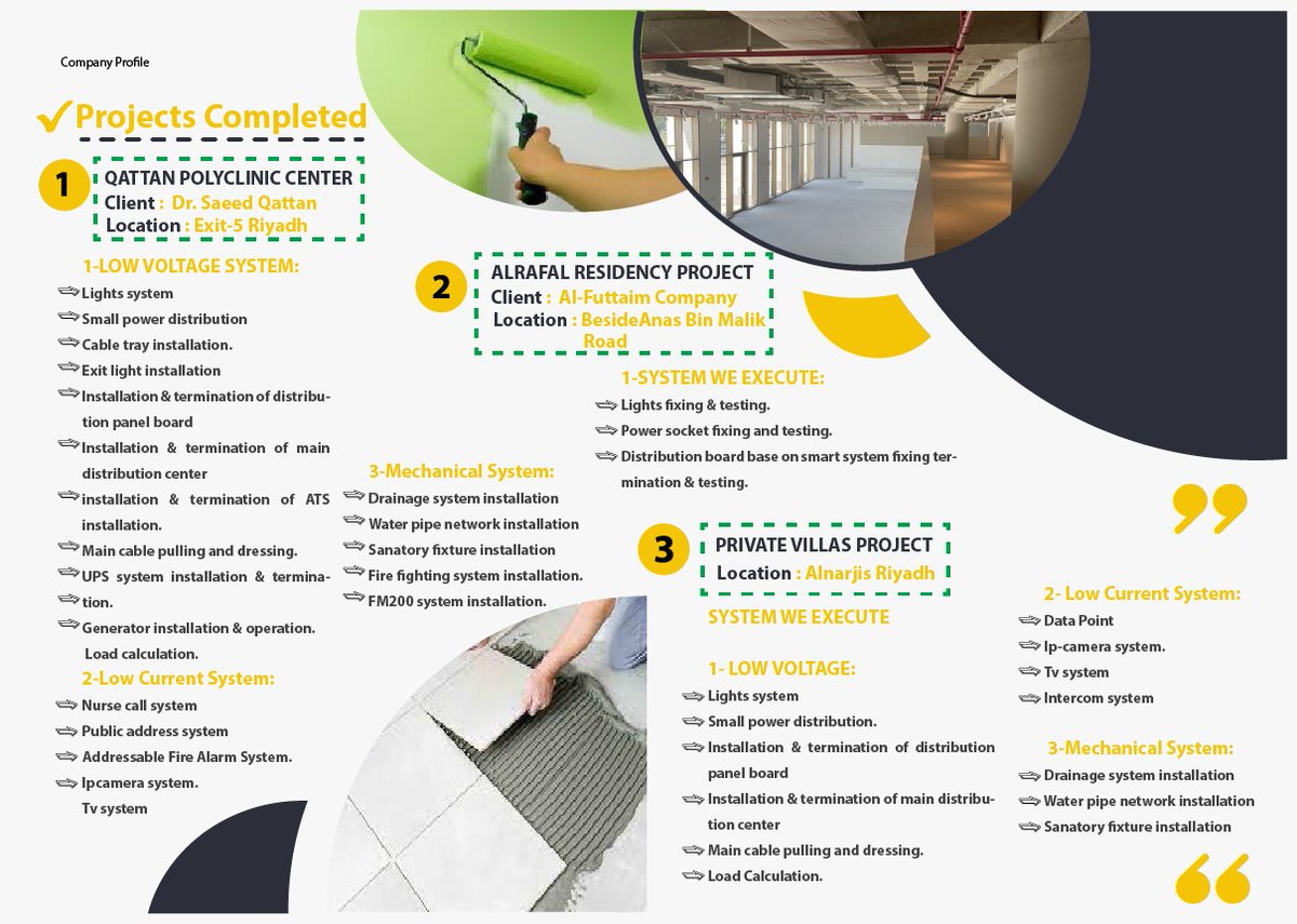 eccemksa's tweet photo. @RAFENCo @Rumoz2030 نحن نقدم حل نافذة واحدة لخدمات الهندسة الكهربائية والميكانيكية.  بما في ذلك النظام الذكي
جوال:٠٥٥٠٠٦٤٦٤٩
ايميل:info@eccemksa.com https://t.co/IdFVd16d8E