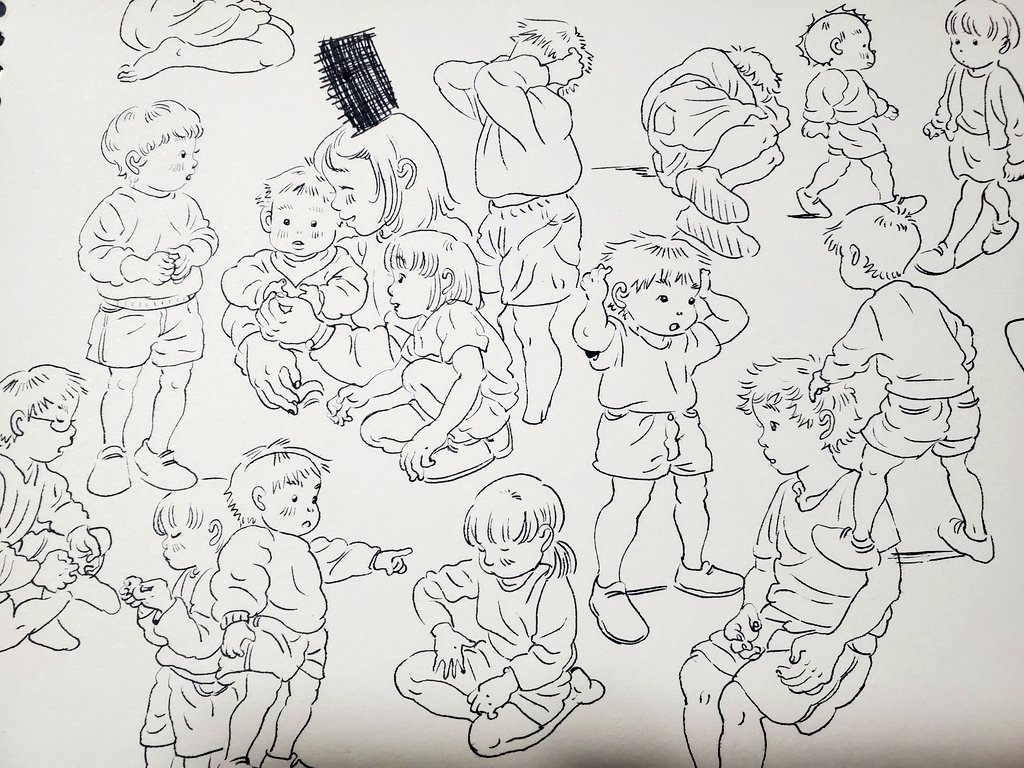 寝る前のらくがき 