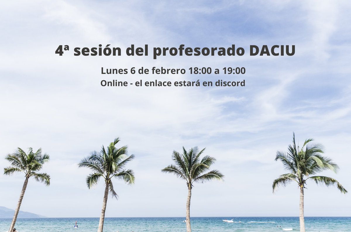 Programa DACIU tweet media